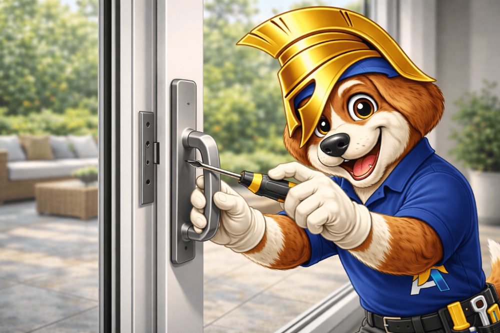 Sliding Door Lock & Handle Repair